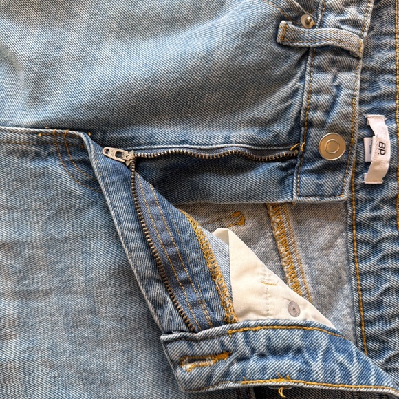 BP Light Wash Distressed Denim Straight Leg Ripped -Women’s Sz 28 - Picture 10 of 10